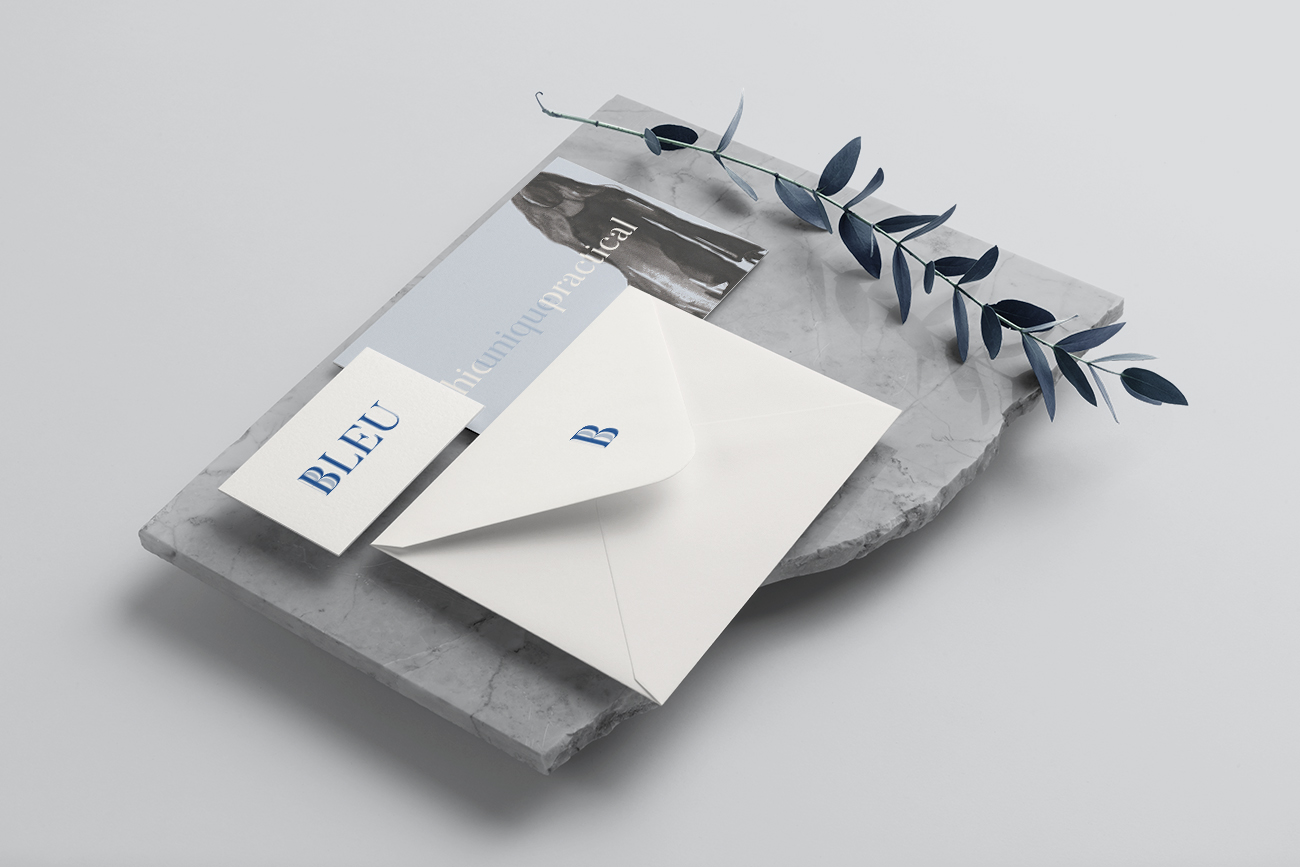 bleu fashion
