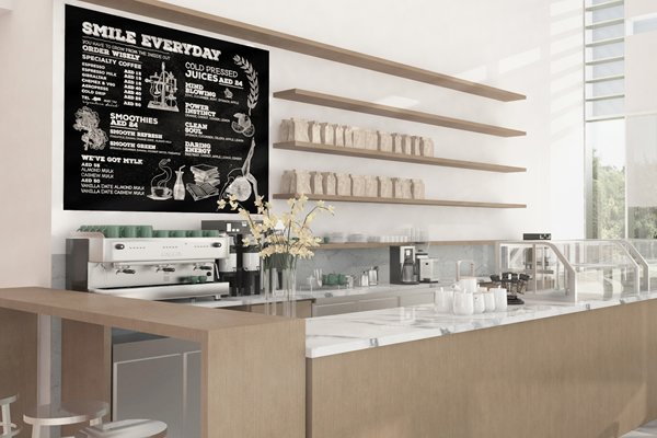 Illustrative Menu Design